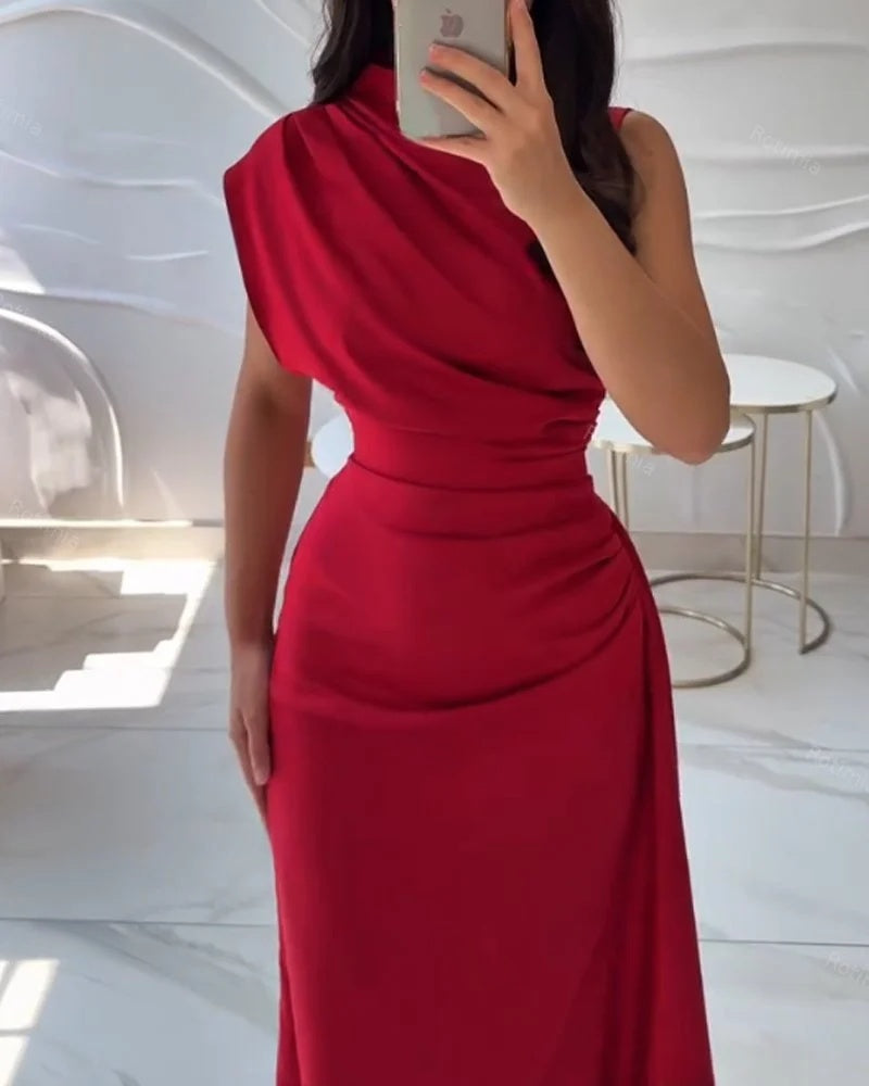 Vestido Rubí Imperial