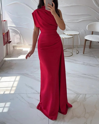 Vestido Rubí Imperial