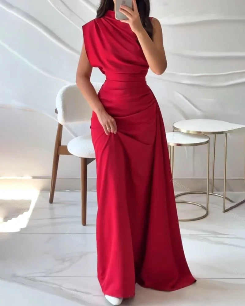 Vestido Rubí Imperial