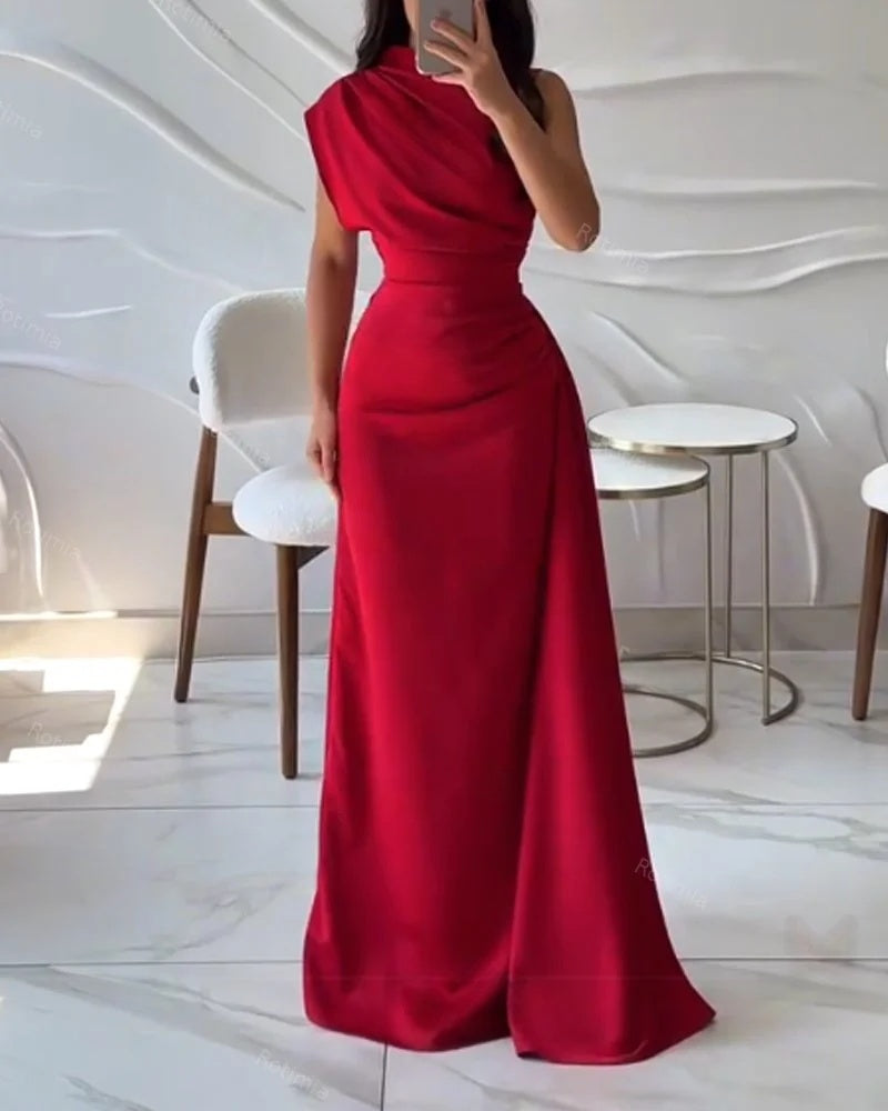 Vestido Rubí Imperial